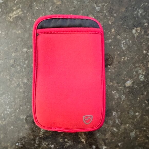 SHIELD YOUR BODY (SYB) RED Phone Pouch- SHIELD Wireless EMF Radiation - Picture 2 of 6